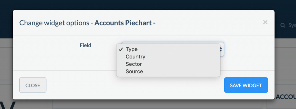 Accounts pie chart part 2